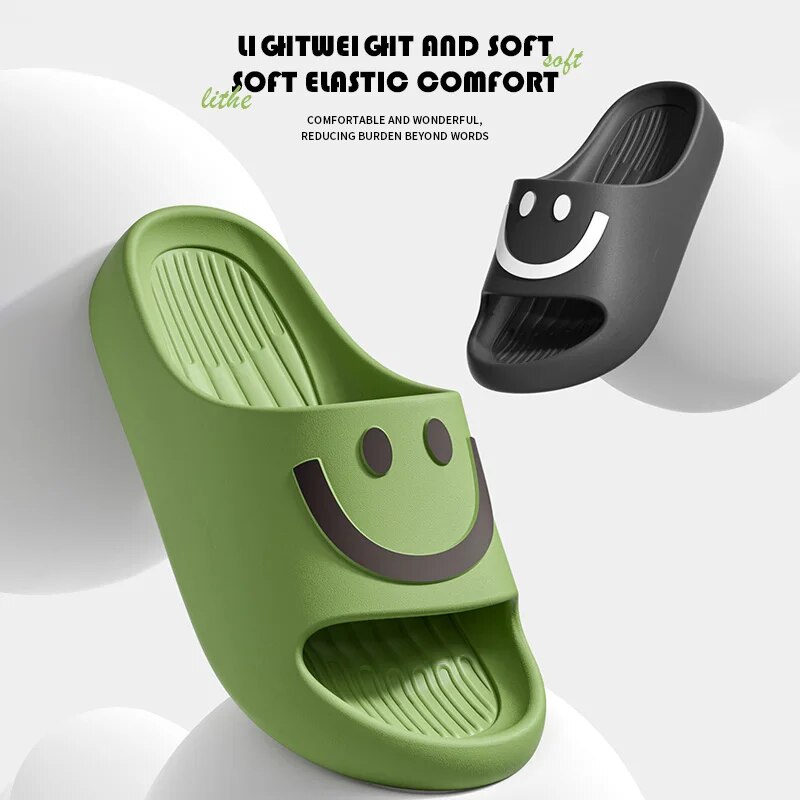 Smiley Face Cloud Slippers Wom - огляд і ціна Mule Slip On
