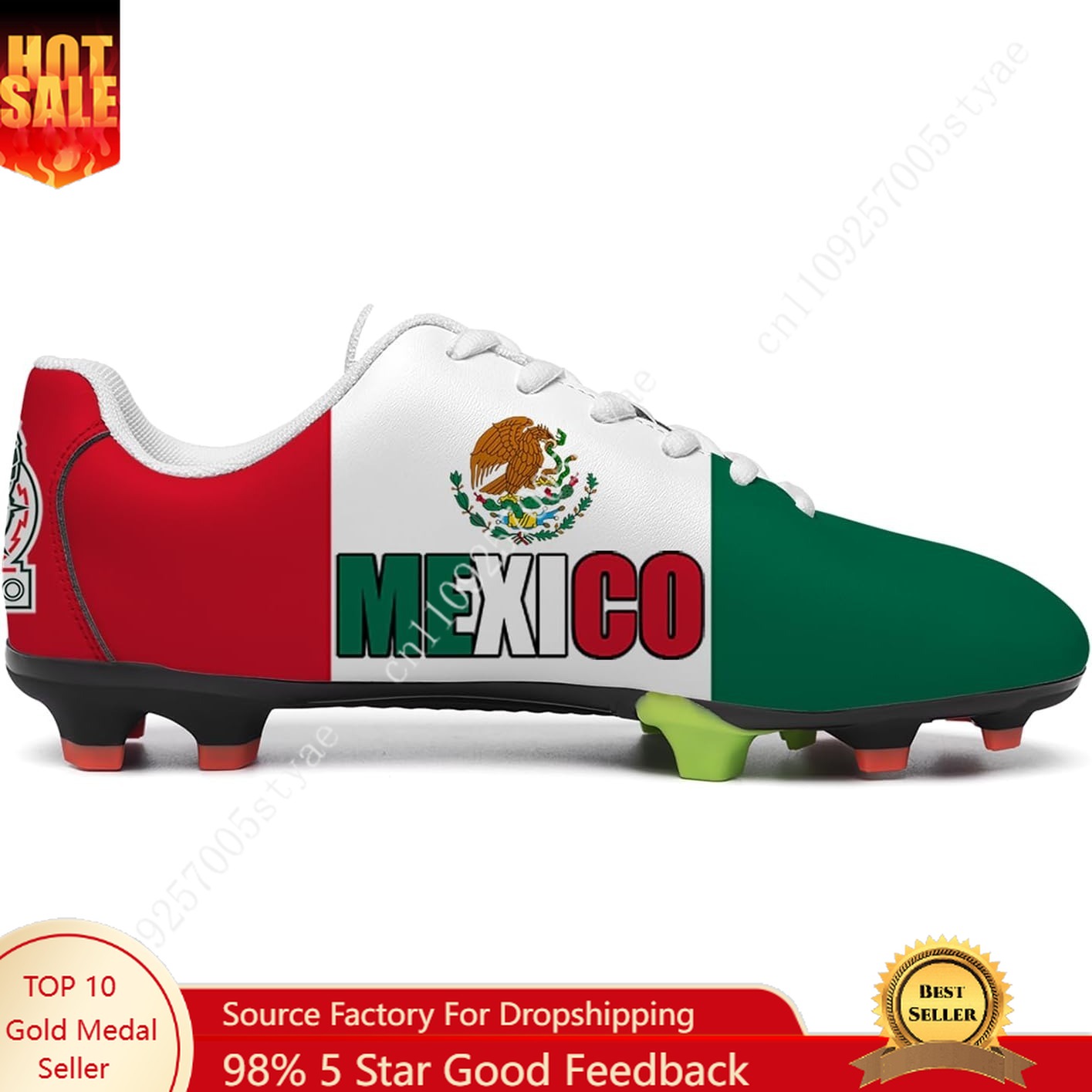 Mexico Flag Mexican Soccer Sho - огляд і ціна Oxford Lace Up Women