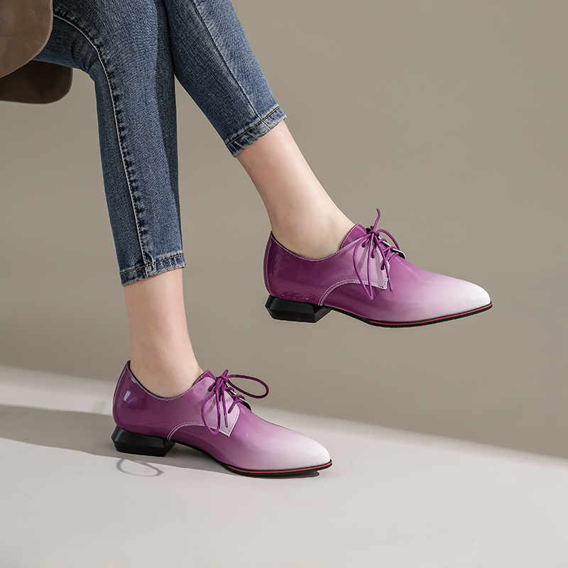 British Women Oxfords Gradient - огляд і ціна Oxford Lace Up Women