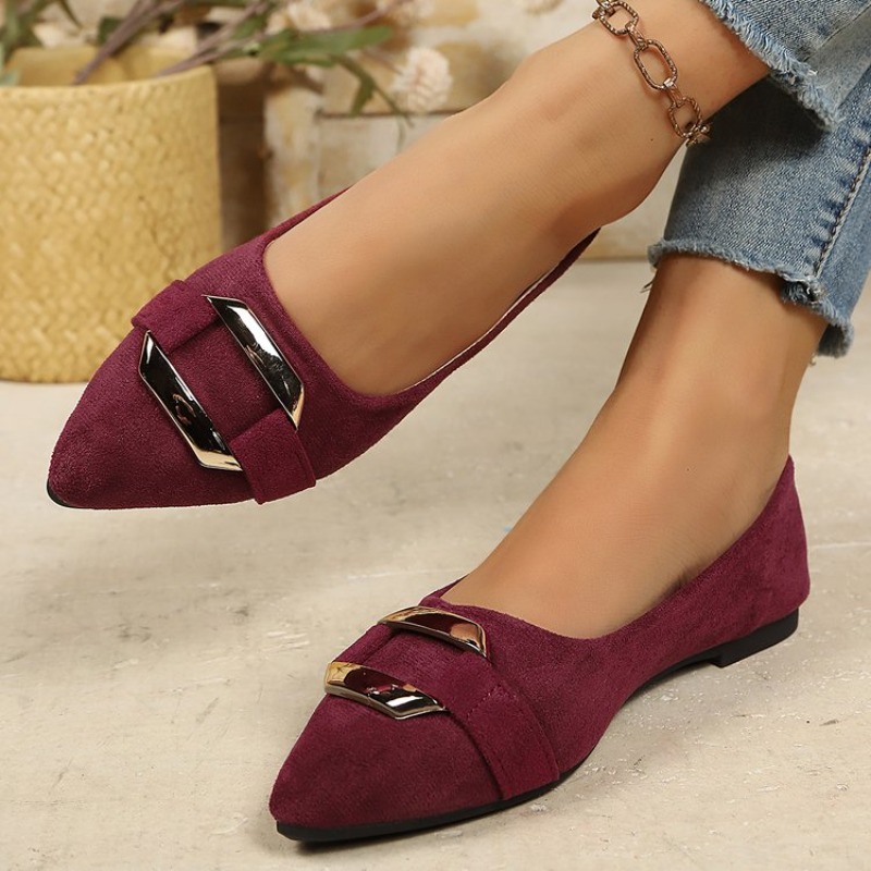 Women's Pointed Toe Suede Flat - огляд і ціна Women'S Shoes Clogs