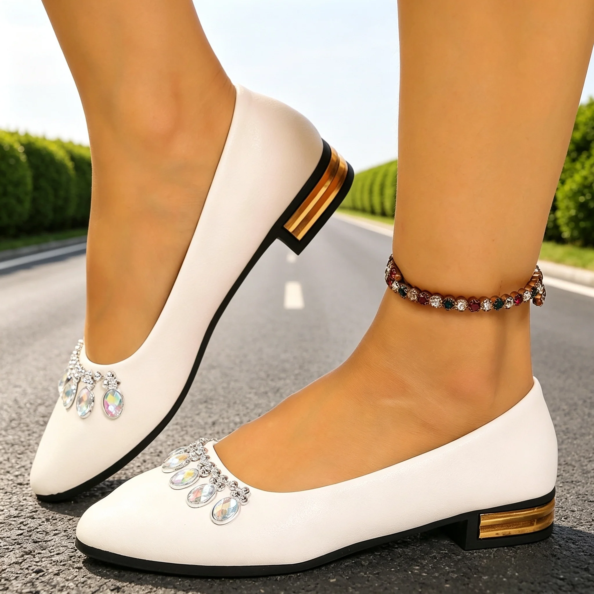 Women Flats Pointed Toe Ballet - огляд і ціна Women'S Shoes Quality