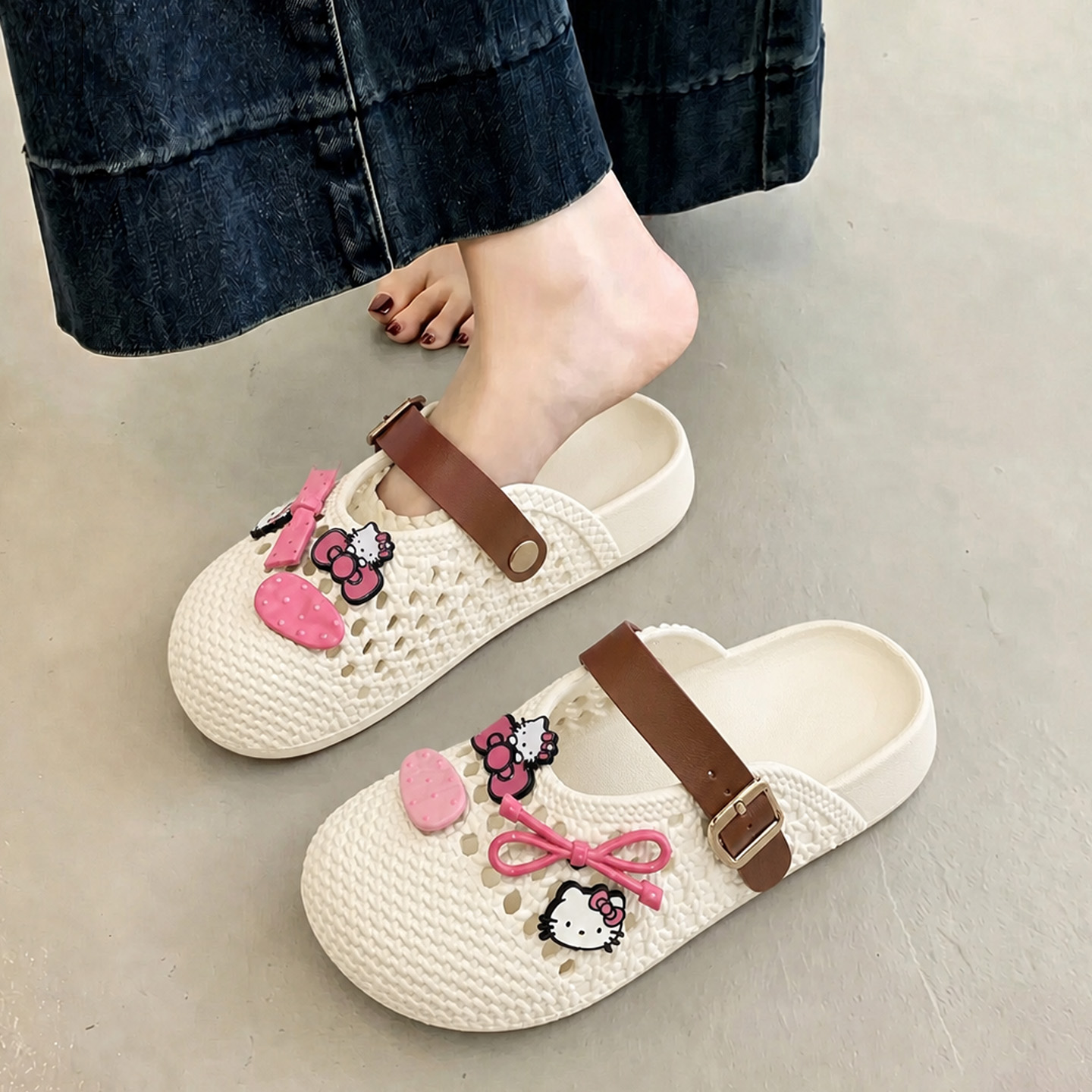 Summer Women Hollow Out Slippe - огляд і ціна Mule Slip On