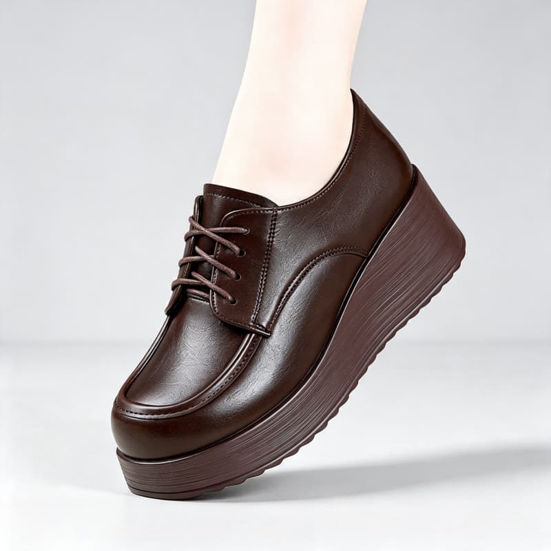 6cm Comfortable Deep Mouth Sof - огляд і ціна Oxford Lace Up Women
