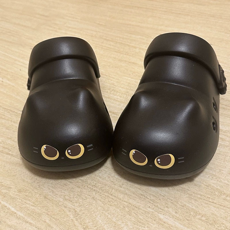 New creative black cat slipper - огляд і ціна Women'S Shoes Clogs
