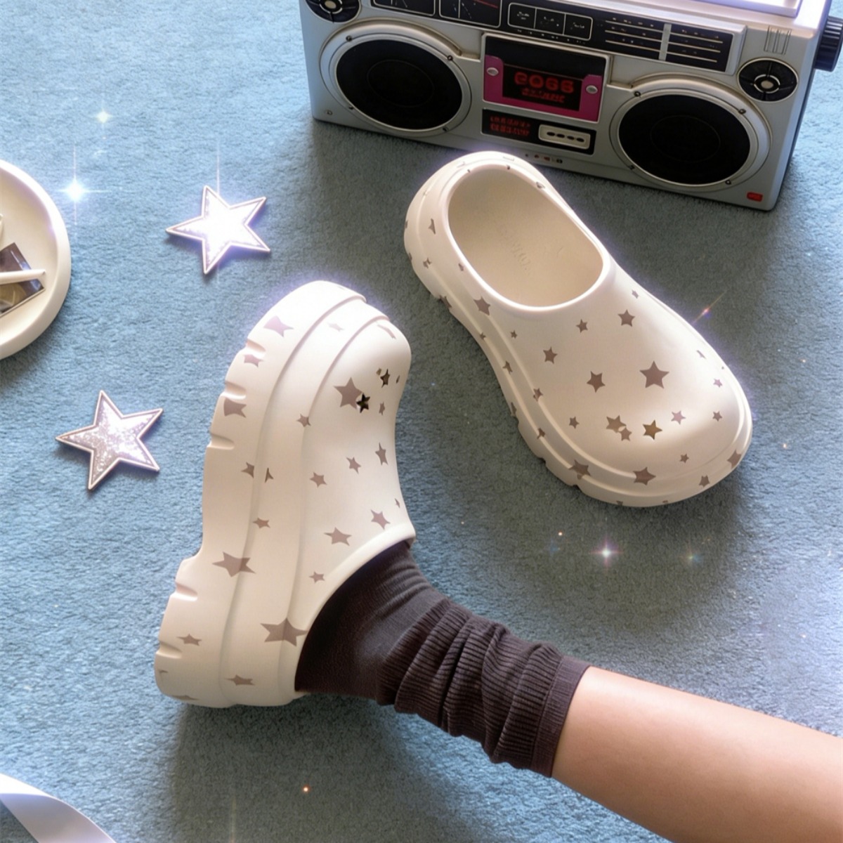 Summer New Platform Slippers f - огляд і ціна Women'S Shoes Clogs