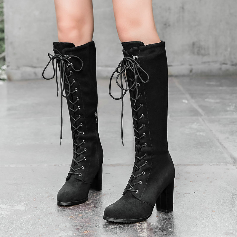 Women's Boots Thick High Heels - огляд і ціна Sock Boot Women