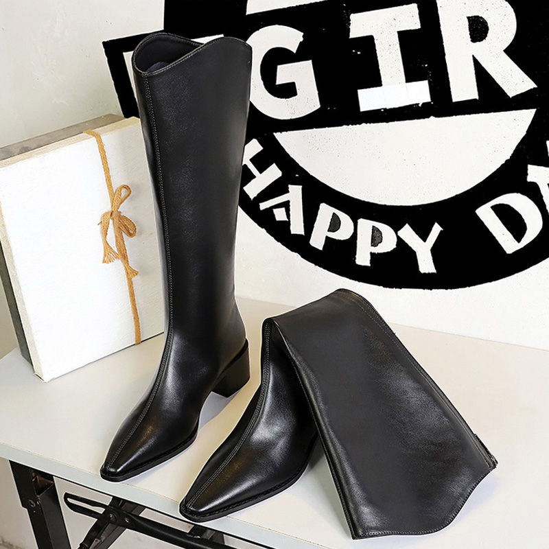 BIGTREE 2027 New Street Style  - огляд і ціна Knee High Boots Women